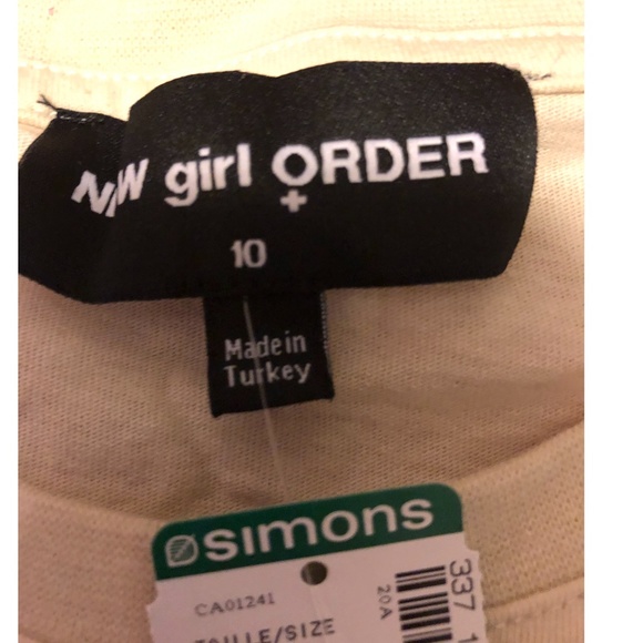 New Girl Order oversized funny Christmas long sleeve tee made in UK NWT - Picture 5 of 8